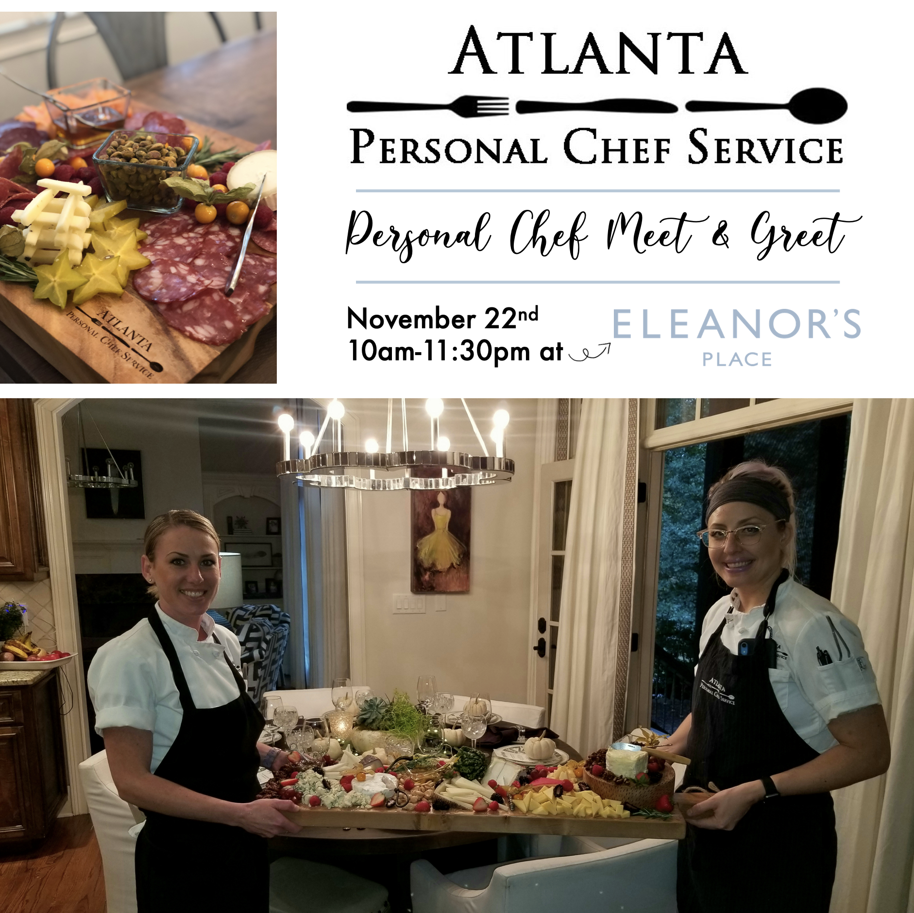 Personal Chef Meet & Greet with Atlanta Personal Chef Service